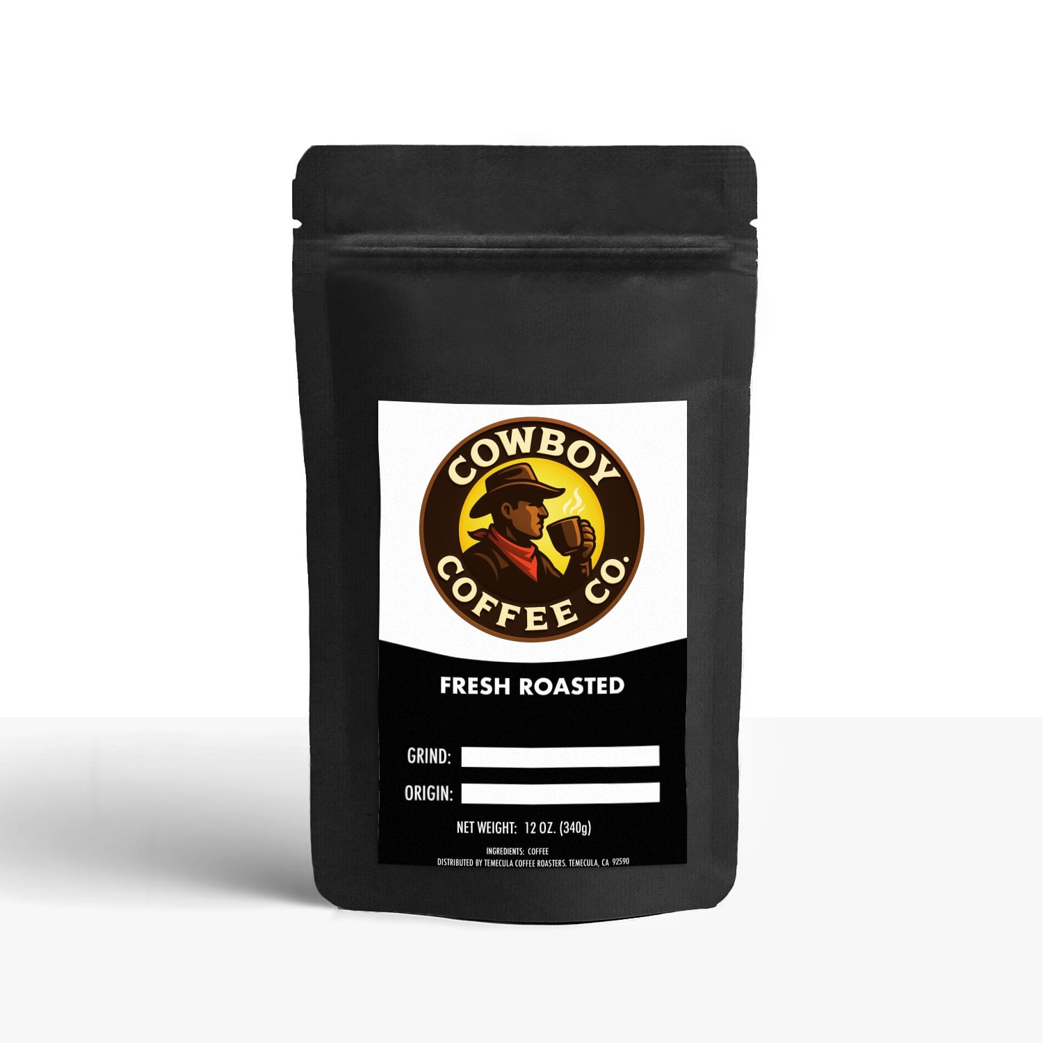 Asian Plateau Blend coffee bag packaging