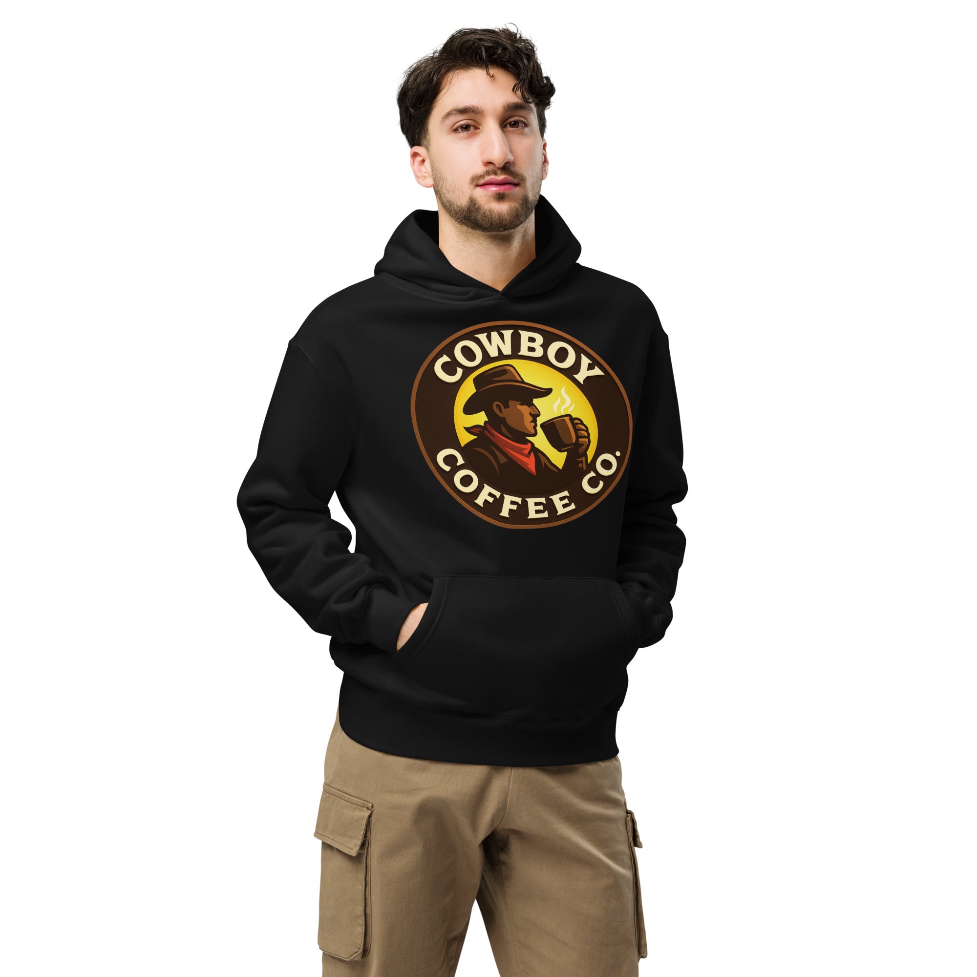 Unisex oversized hoodie from Cowboy Coffee Co.