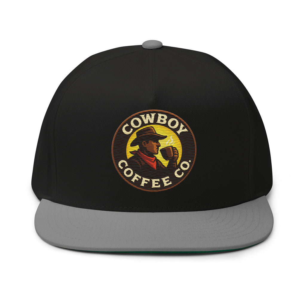 Flat Bill Cap for coffee lovers