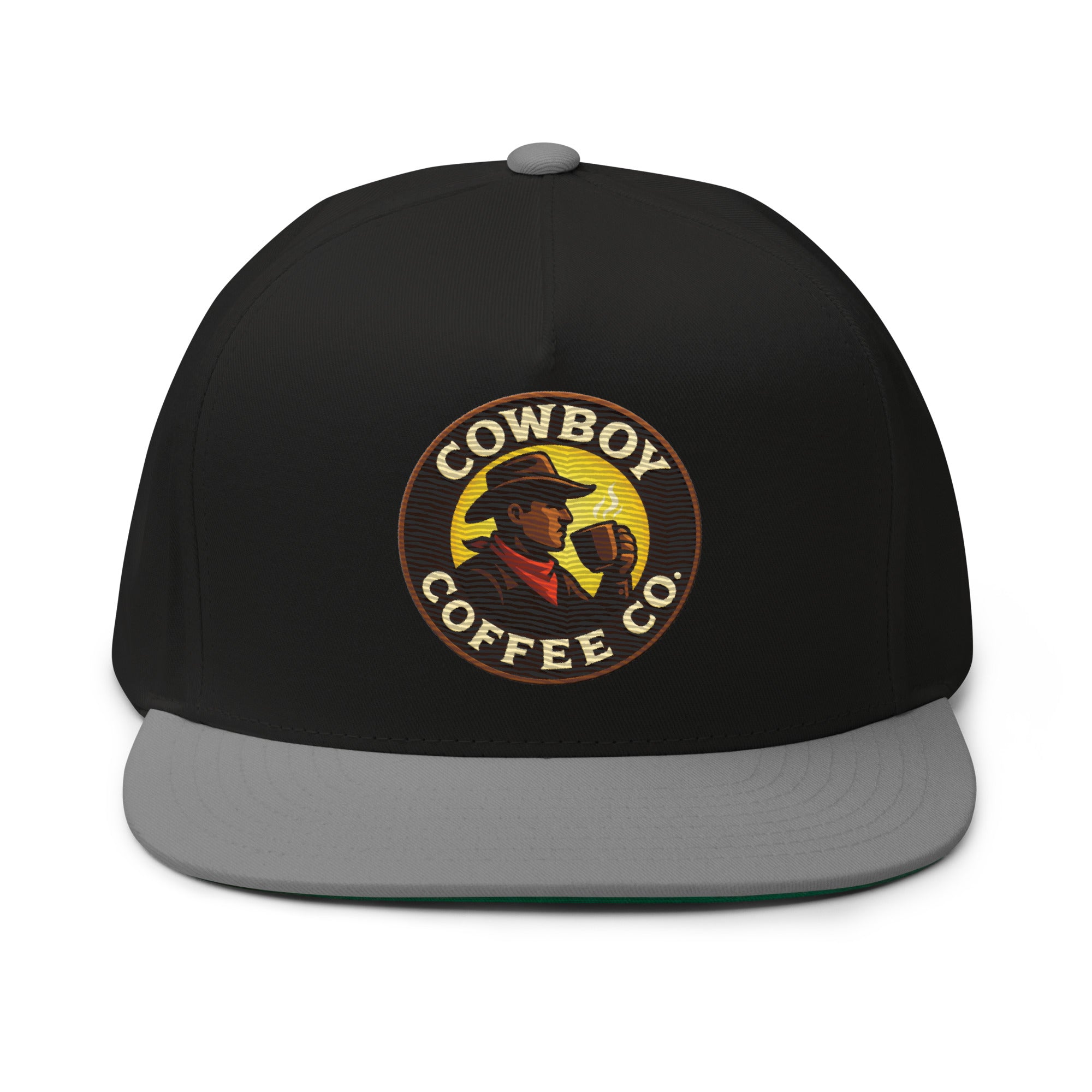 Flat Bill Cap for coffee lovers