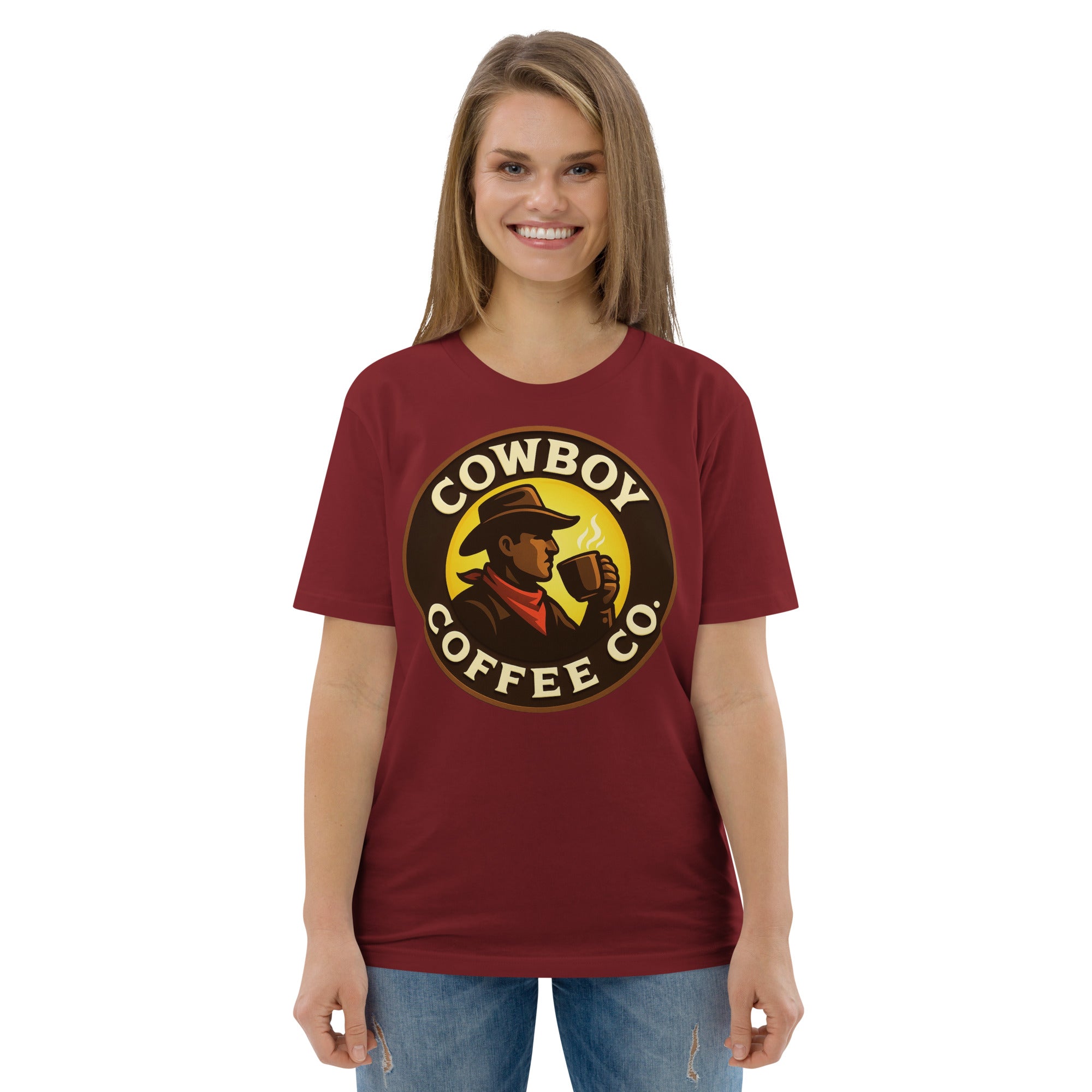 Unisex organic cotton t-shirt for coffee lovers