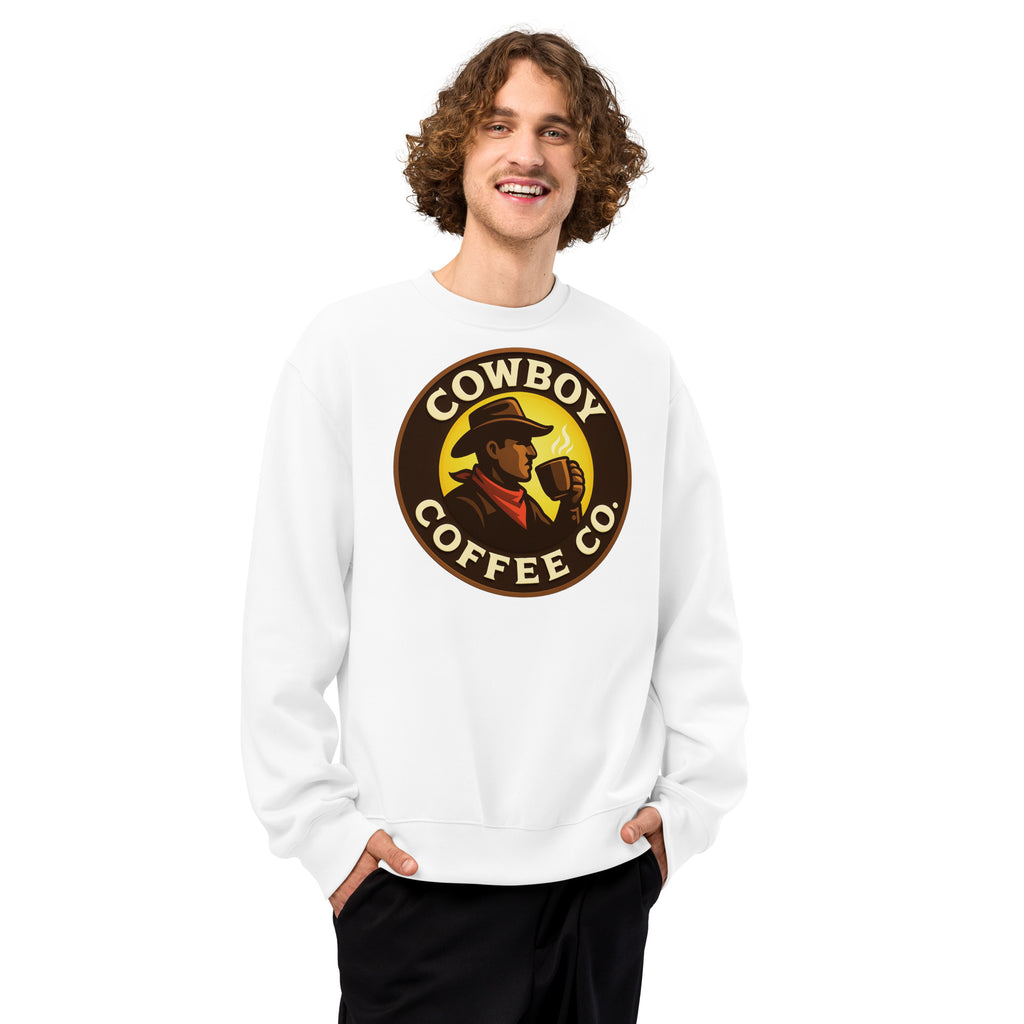 Oversized heavyweight sweatshirt from Cowboy Coffee Co.