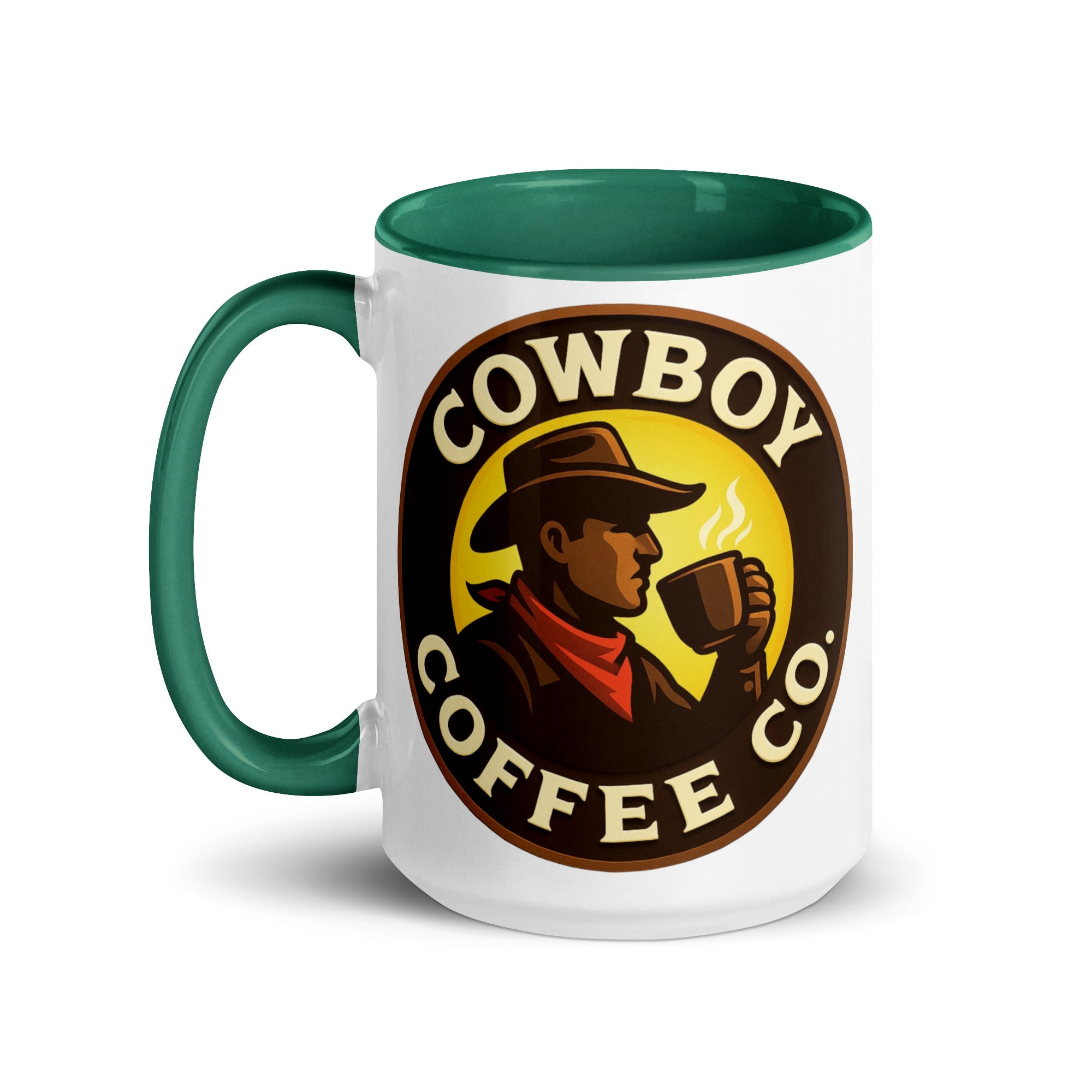 Mug with Color Inside - Cowboy Coffee Co.