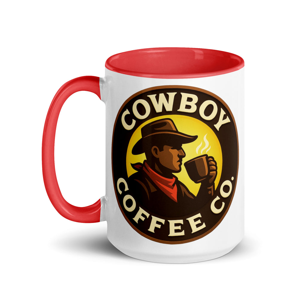 Mug with Color Inside - Cowboy Coffee Co.